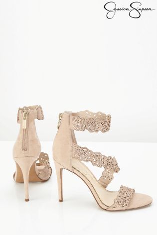 Jessica Simpson Cutout Heel Sandals